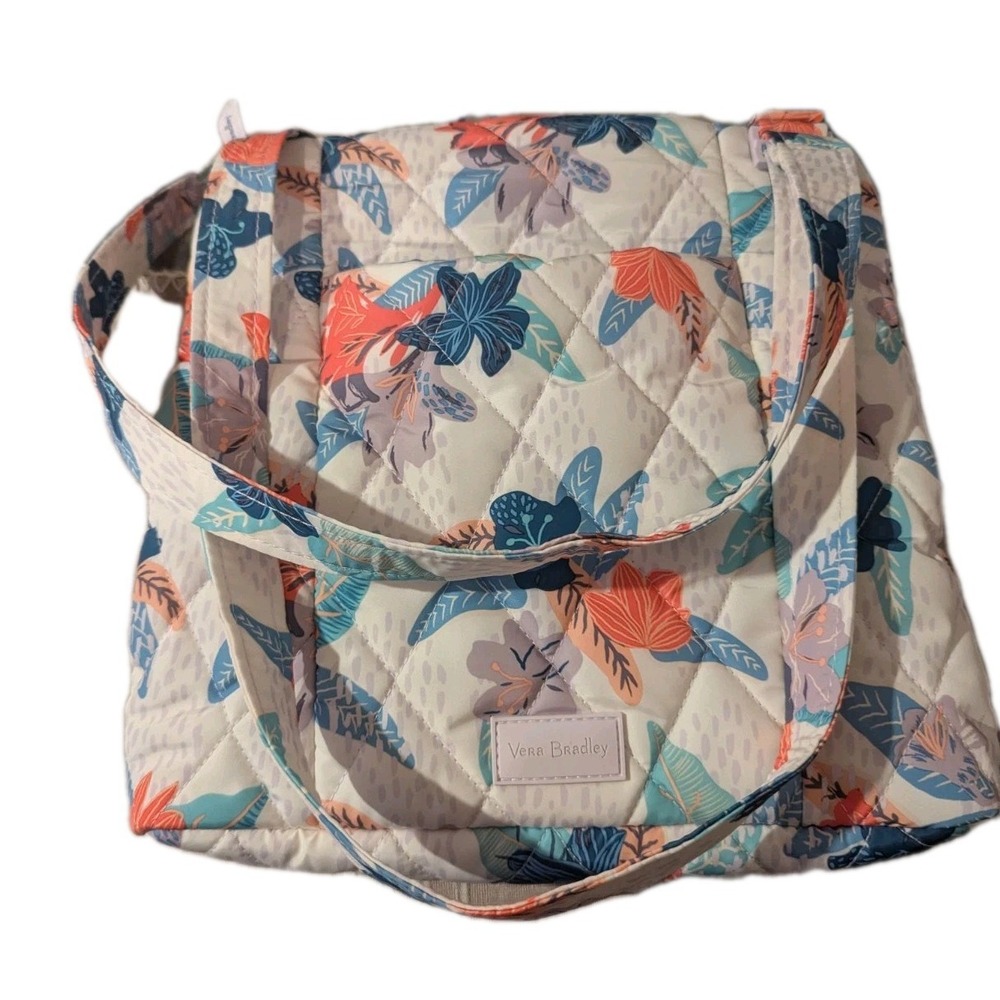 Vera Bradley Tropical‎ Floral Ultralight Hipster Tote